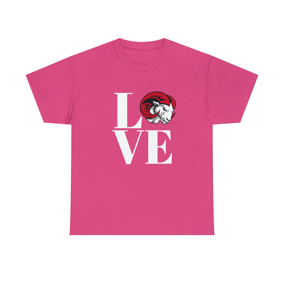 LOVE WSSU Unisex Heavy Cotton Tee