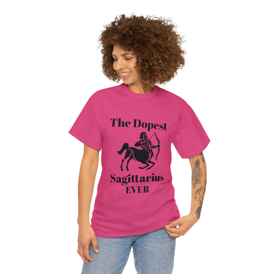 The Dopest Sagittarius Ever Unisex Heavy Cotton Tee