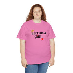 Birthday Girl Unisex Heavy Cotton Tee