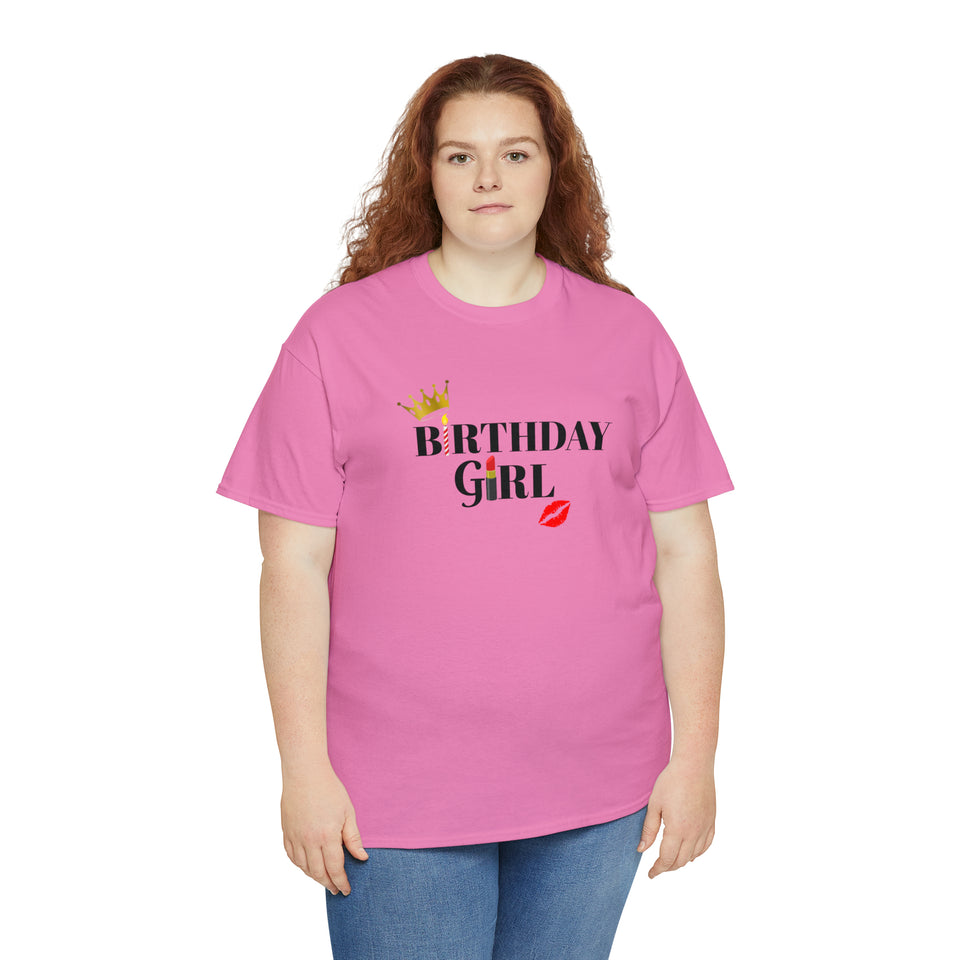 Birthday Girl Unisex Heavy Cotton Tee