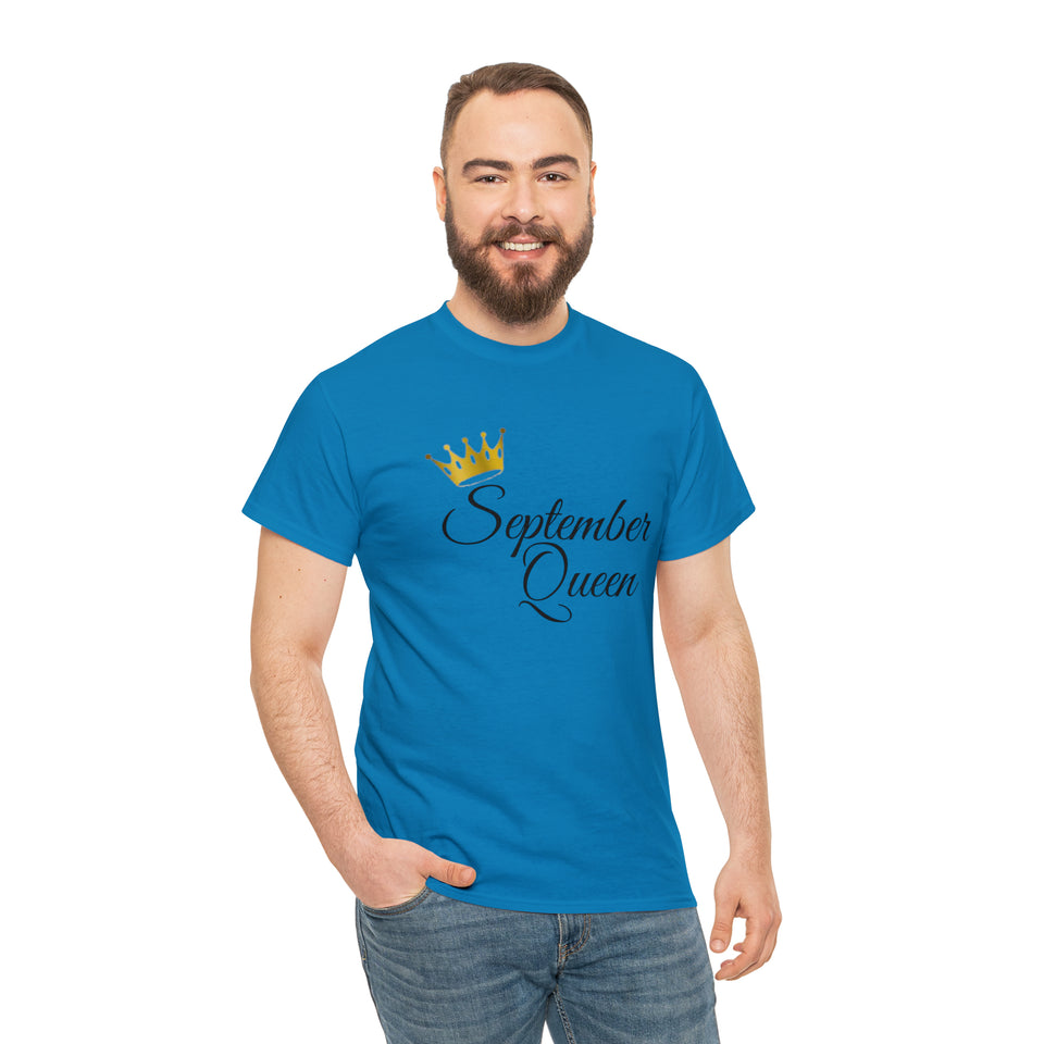 September Queen Unisex Heavy Cotton Tee