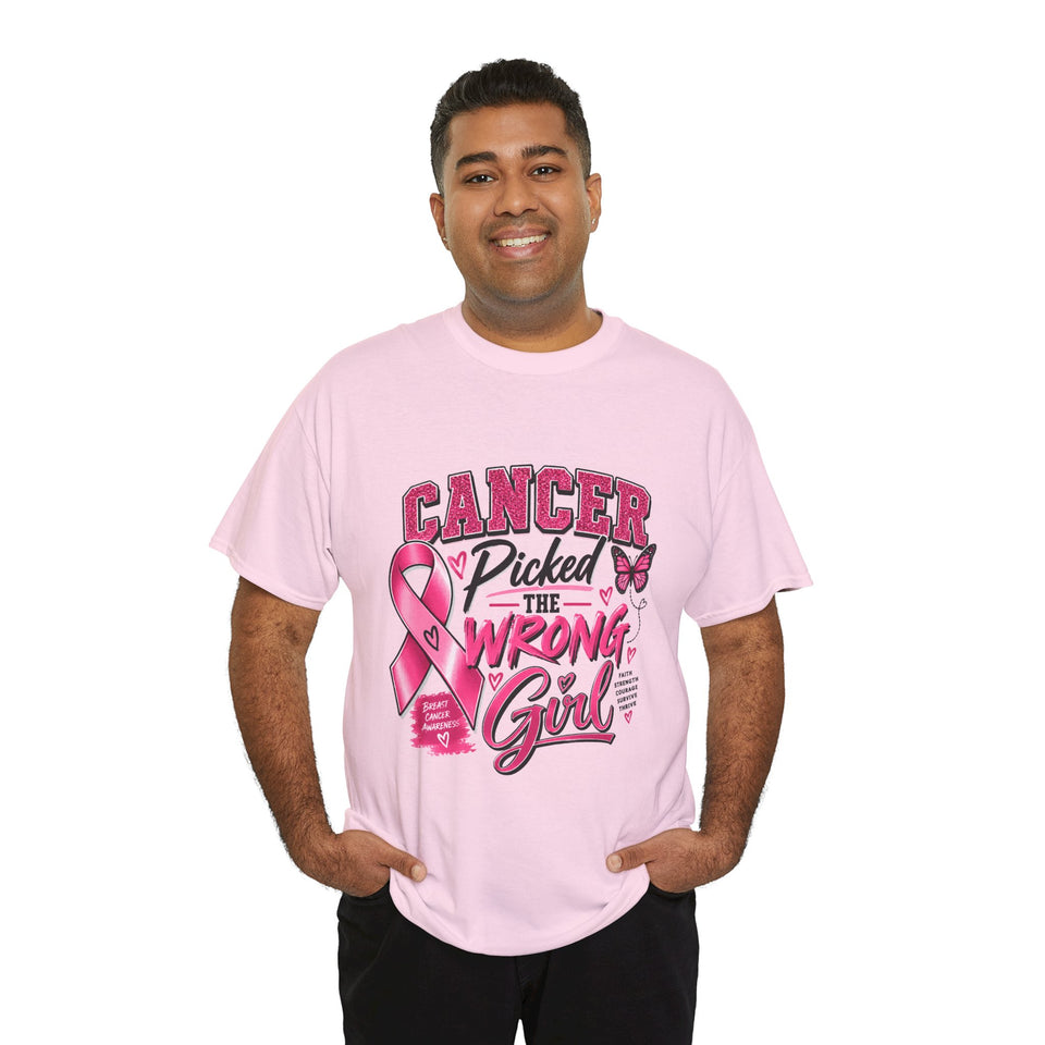 Breast Cancer Awareness Unisex Heavy Cotton Tee
