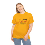 Officially Retired Unisex Heavy Cotton Tee
