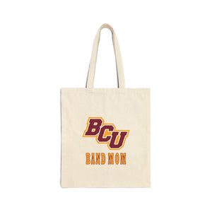 Bethune-Cookman Band Mom Cotton Canvas Tote Bag