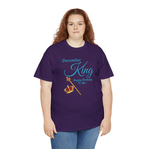 December King Unisex Heavy Cotton Tee