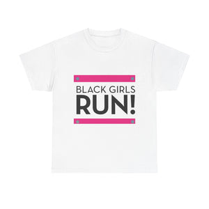 Black Girls Run Unisex Heavy Cotton Tee