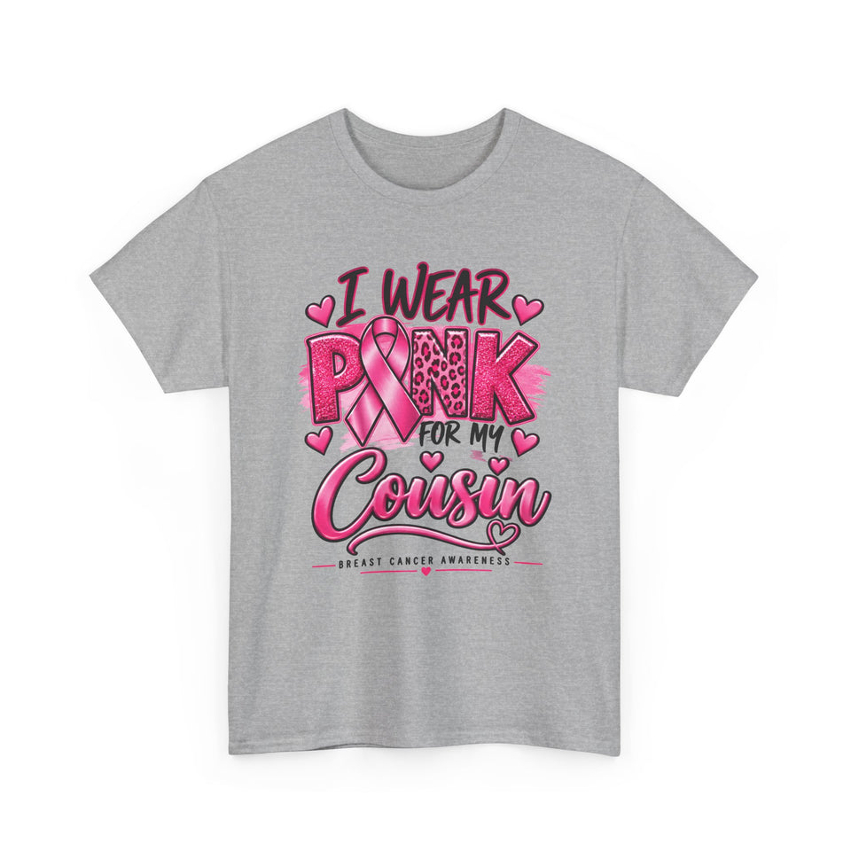 Breast Cancer Awareness Unisex Heavy Cotton Tee