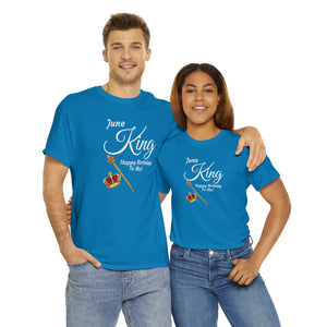 June King Unisex Heavy Cotton Tee