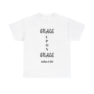 Grace Upon Grace Unisex Heavy Cotton Tee
