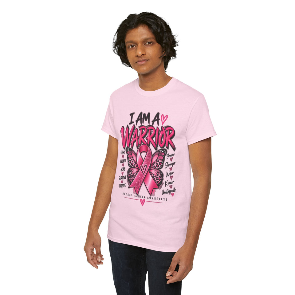 Breast Cancer Awareness Unisex Heavy Cotton Tee