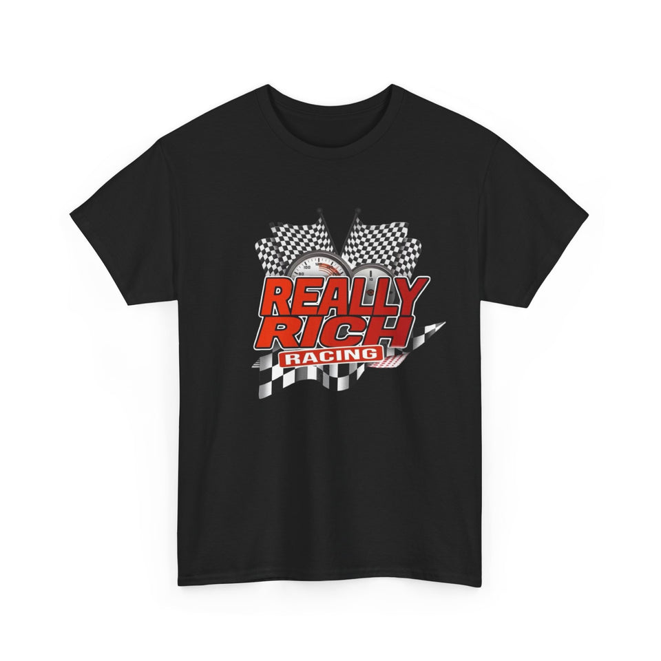 Really Rich Racing (Red) Unisex Heavy Cotton Tee