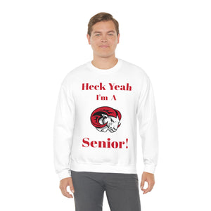 Heck Yeah I'm A WSSU Senior Unisex Heavy Blend™ Crewneck Sweatshirt