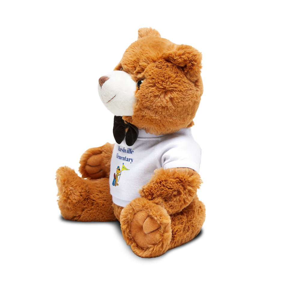 Marshville Elementary Teddy Bear with T-Shirt