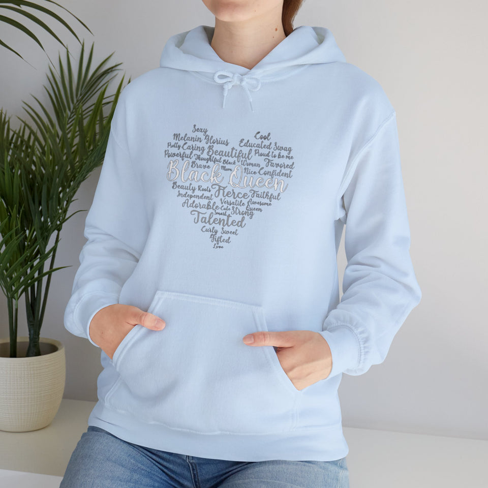 Black Queen Hooded Sweatshirt
