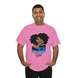 NFL Carolina Panthers Girl Unisex Heavy Cotton Tee