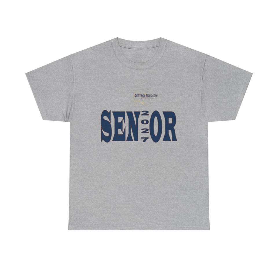 Central Academy of Tech & Arts Senior 2027 Unisex Heavy Cotton Tee