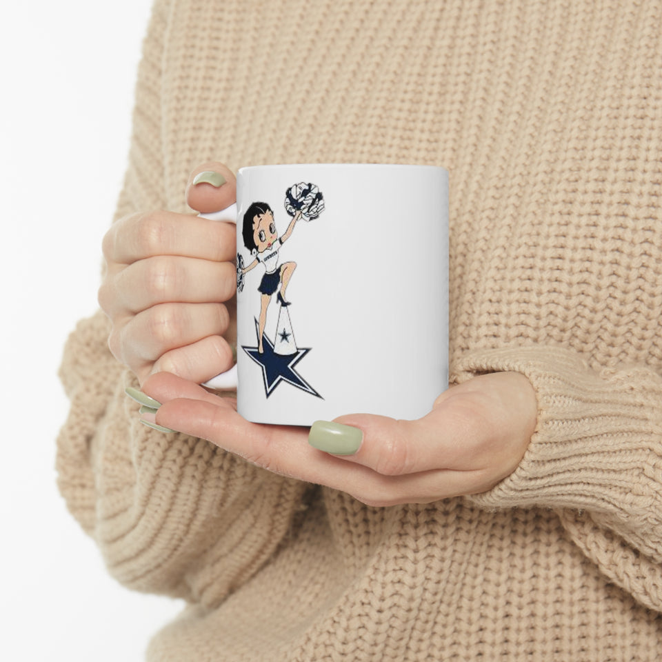 Dallas Cowboys Betty Ceramic Mug 11oz