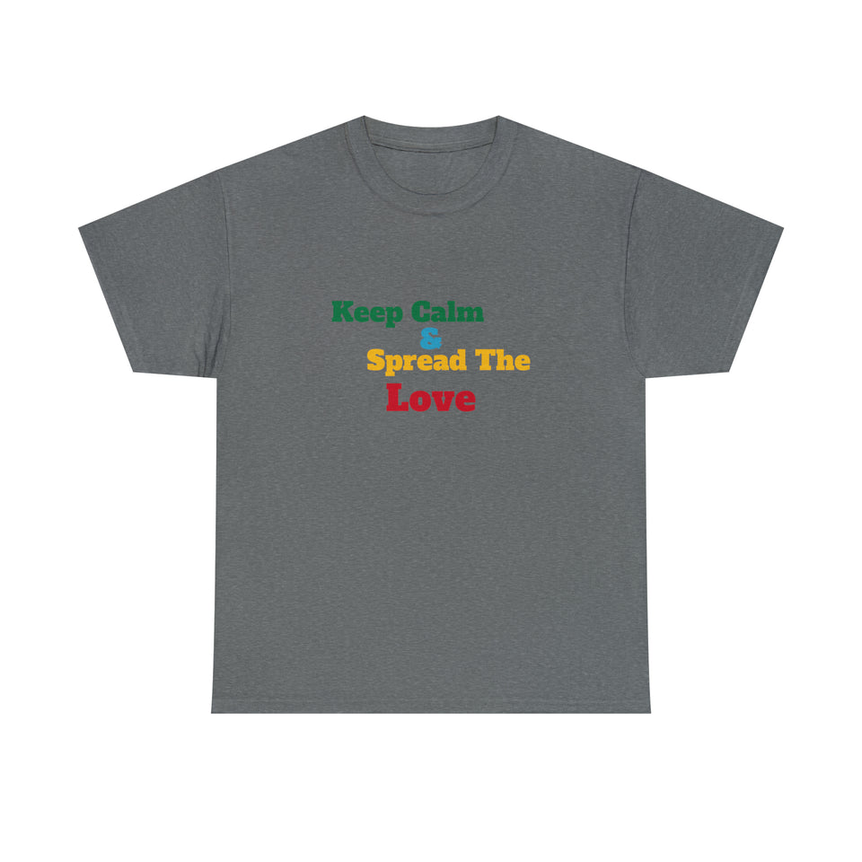 Keep Calm Unisex Heavy Cotton Tee