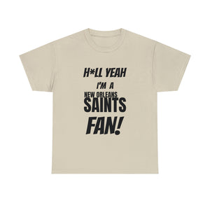 New Orleans Saints Football Unisex Heavy Cotton Tee