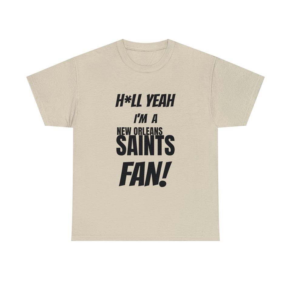 New Orleans Saints Football Unisex Heavy Cotton Tee