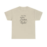 Personality Unisex Heavy Cotton Tee