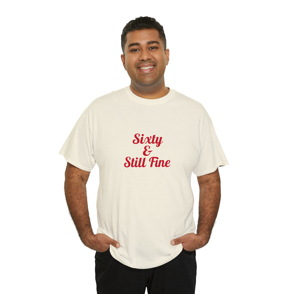Sixty Unisex Heavy Cotton Tee