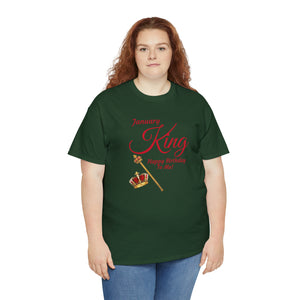 January King Unisex Heavy Cotton Tee