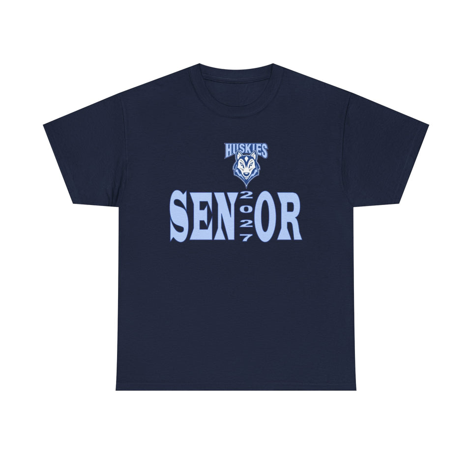 Hunter Huss HS Senior 2027 Unisex Heavy Cotton Tee