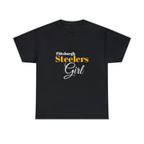 Pittsburgh Steelers Girl Unisex Heavy Cotton Tee