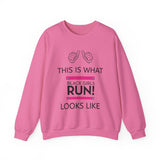 Black Girls Run Unisex Heavy Blend™ Crewneck Sweatshirt
