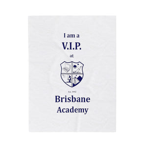 Brisbane Academy VIP Velveteen Plush Blanket