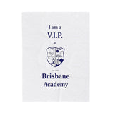 Brisbane Academy VIP Velveteen Plush Blanket