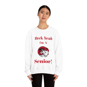 Heck Yeah I'm A WSSU Senior Unisex Heavy Blend™ Crewneck Sweatshirt