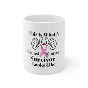 Breast Cancer Awareness Ceramic Mug 11oz