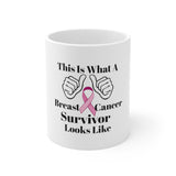 Breast Cancer Awareness Ceramic Mug 11oz