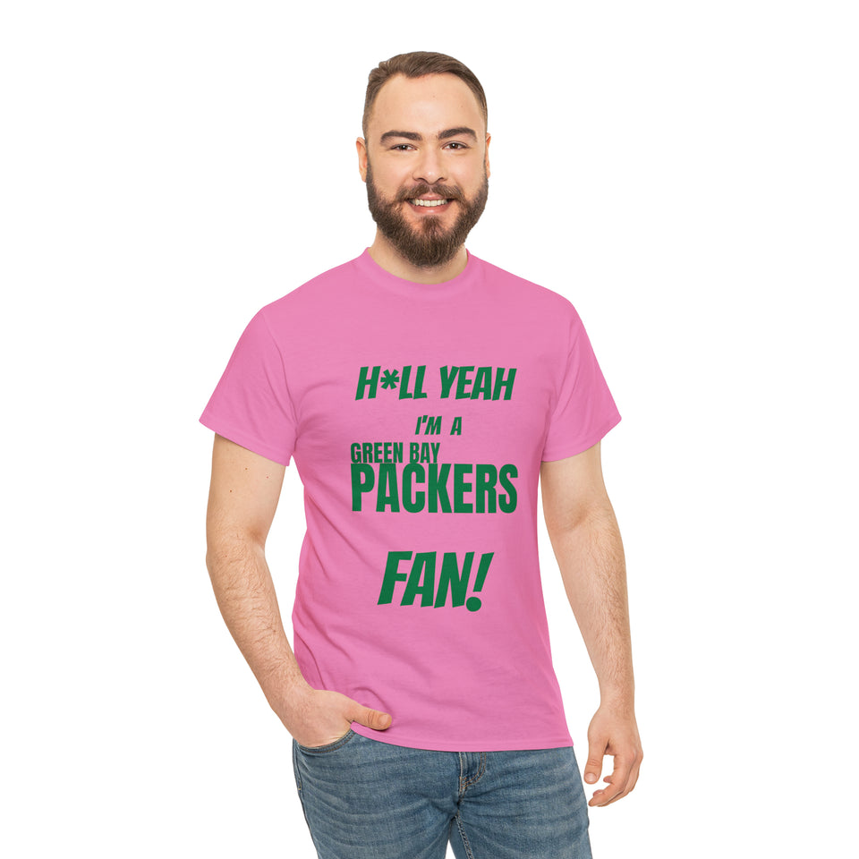 Green Bay Packers Football Unisex Heavy Cotton Tee