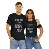 Las Vegas Raiders Football Unisex Heavy Cotton Tee