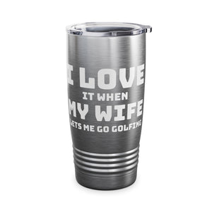 Golfing Ringneck Tumbler, 20oz