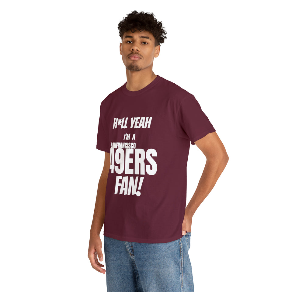 San Francisco Football Unisex Heavy Cotton Tee