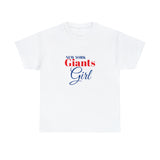 New York Giants Girl Unisex Heavy Cotton Tee