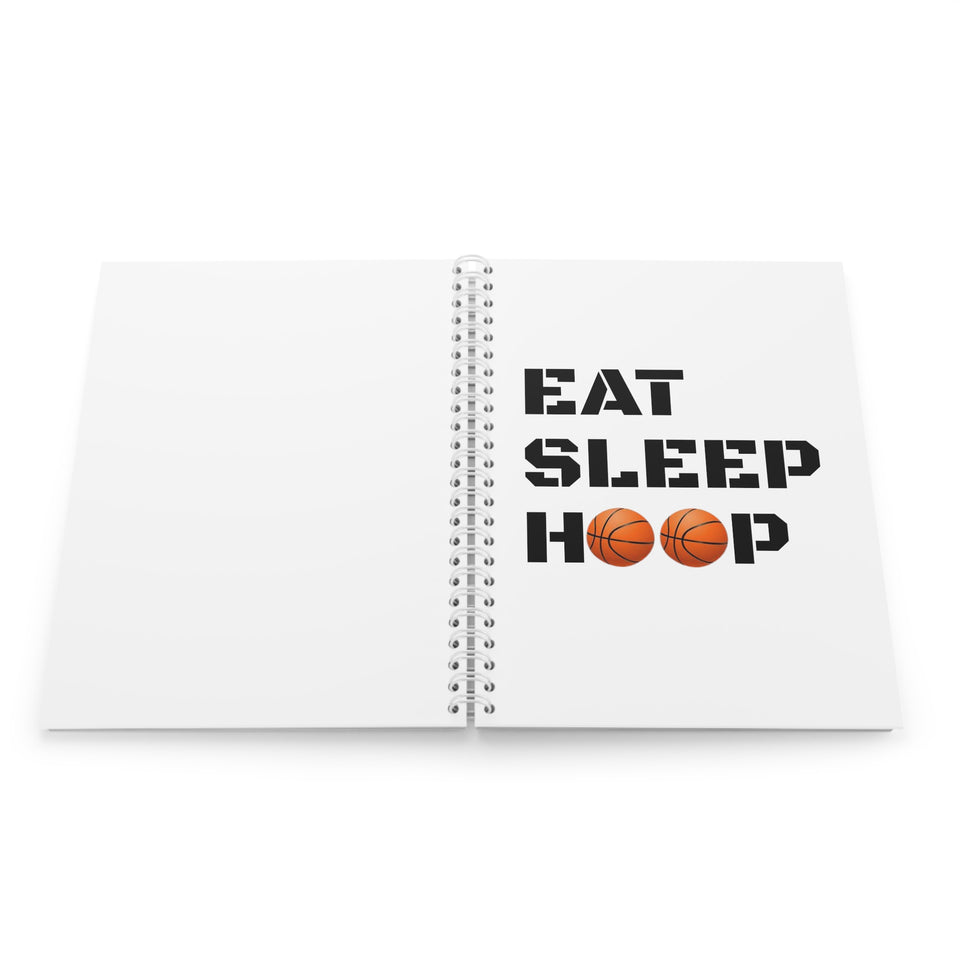 Eat Sleep Hoop Spiral Notebook