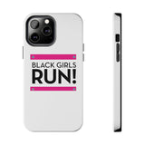 Black Girls Run Tough Phone Cases