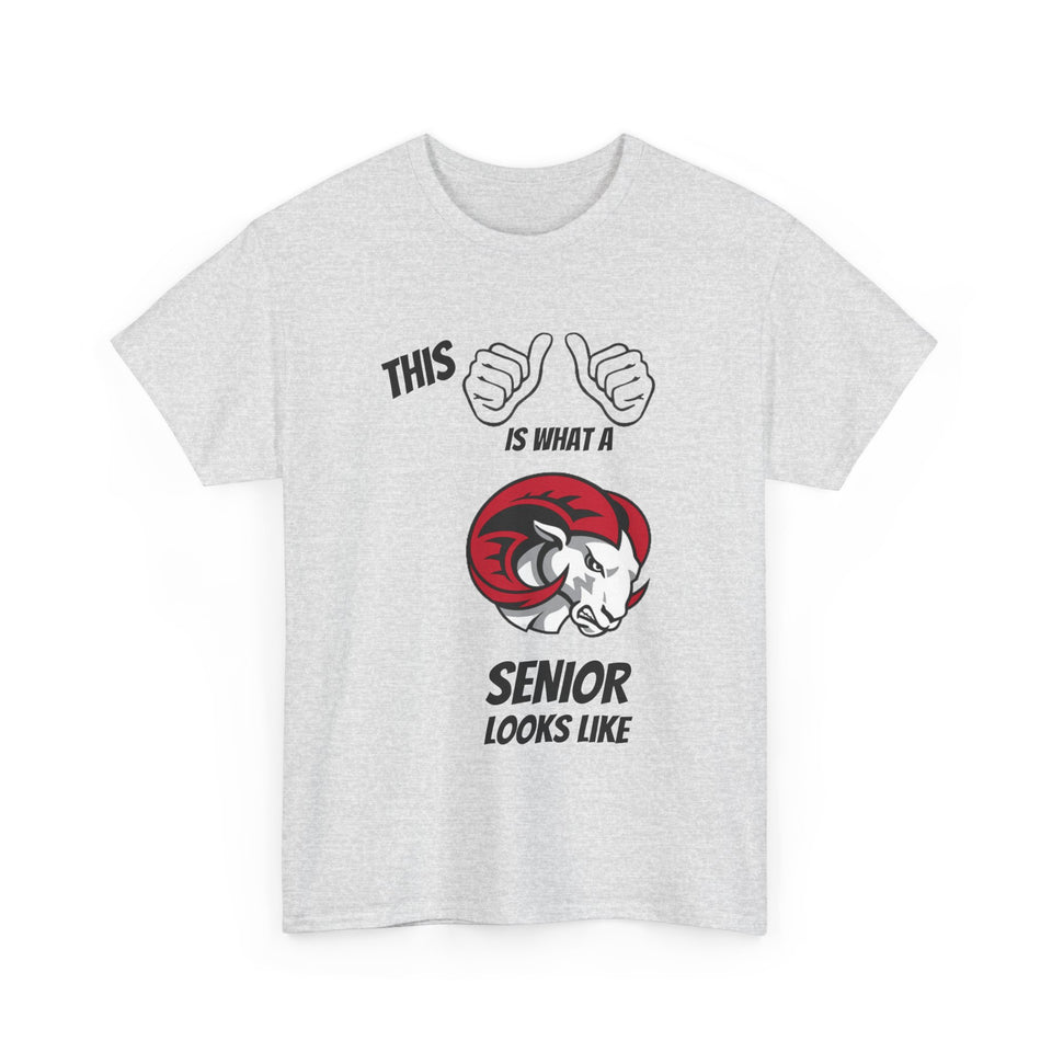 This Is What a WSSU Senior Looks Like Unisex Heavy Cotton Tee