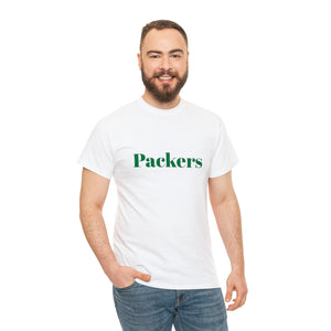 Green Bay Packers Girl Unisex Heavy Cotton Tee