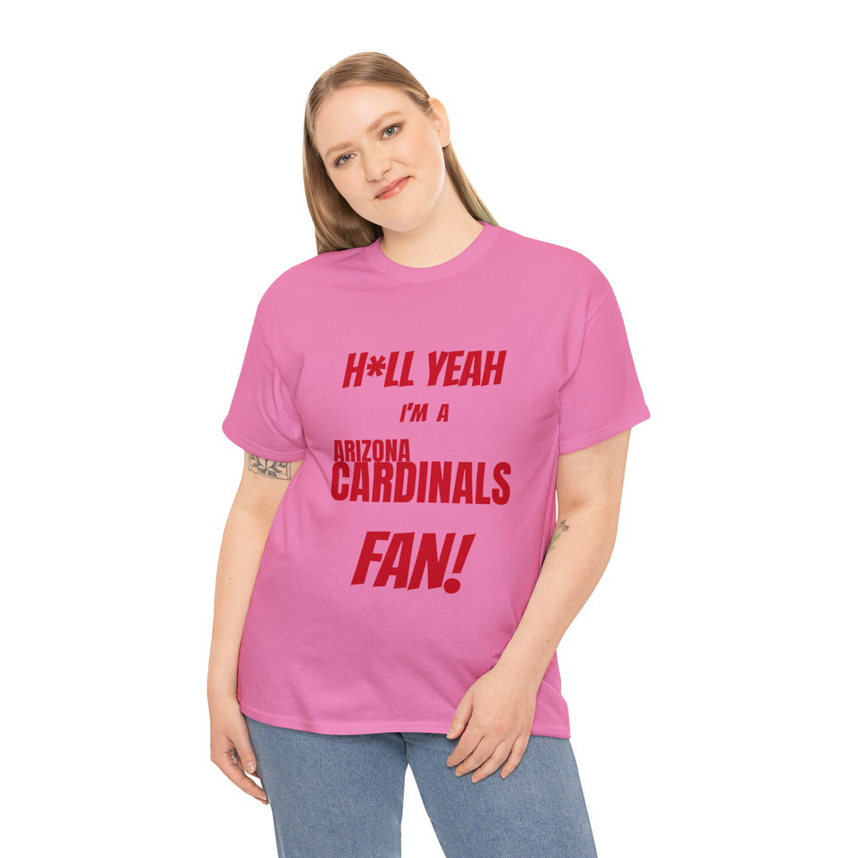 Arizona Cardinals Football Unisex Heavy Cotton Tee