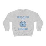 Heck Yeah My Son Is A Chapel Hill Senior Unisex Heavy Blend™ Crewneck Sweatshirt