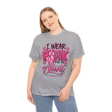 Breast Cancer Awareness Unisex Heavy Cotton Tee