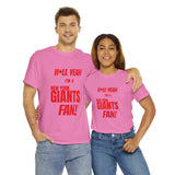New York Giants Football Unisex Heavy Cotton Tee