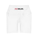 Mad Miles High Waisted Yoga Shorts (AOP)