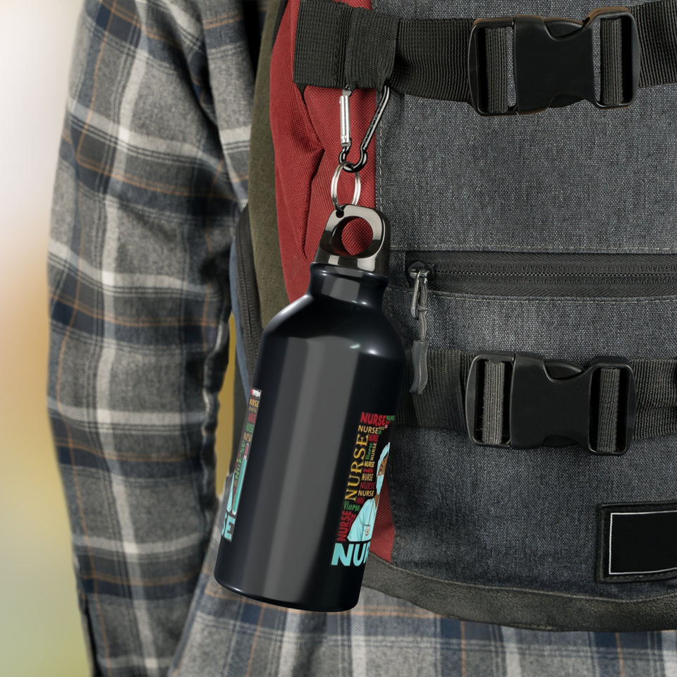Black Nurse Sport Bottle